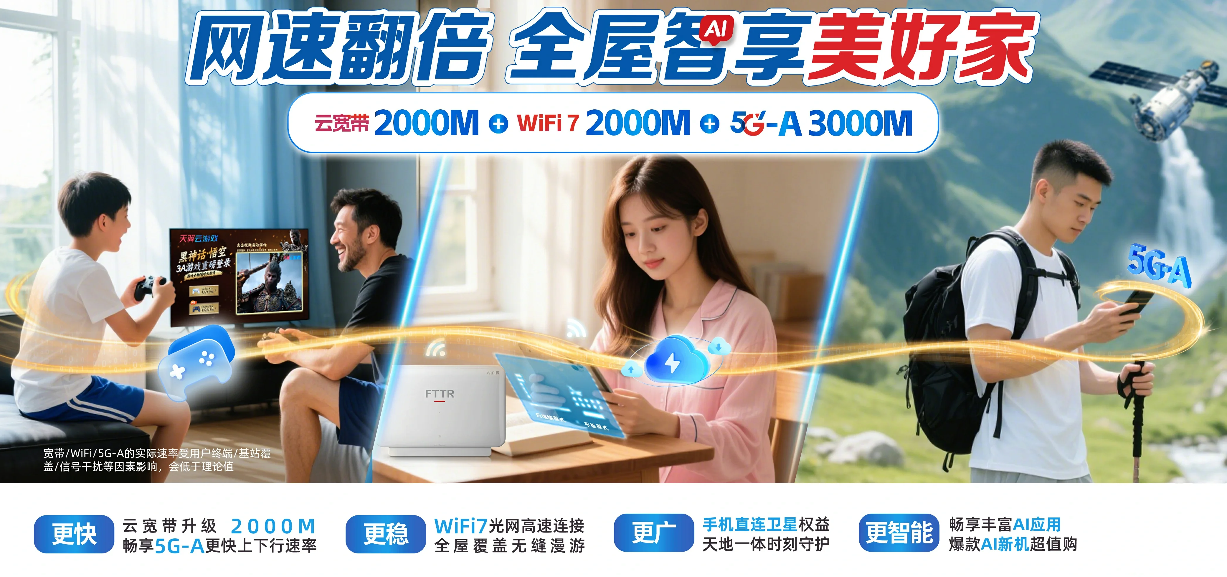 中国电信 富源县电信宽带 宽带套餐
